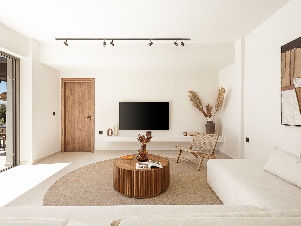 Living room wide angle